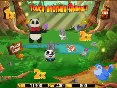 Pow Pow Panda Land Bonus