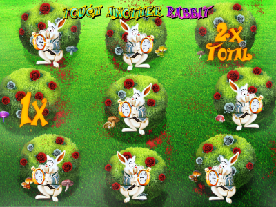 Wonderland Rabbit Bonus Game